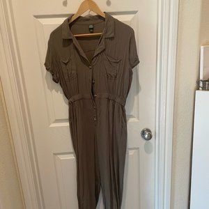 Army Green Jumpsuit